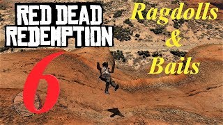 Red Dead Redemption - Ragdolls & Bails 6 ( Euphoria Showcase )