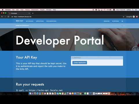 Red Hat 3Scale API Management - Developer Portal