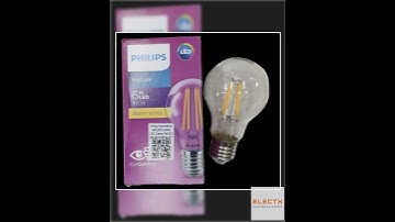 Philips 6W LED Filament Bulb E27 220V Warm White