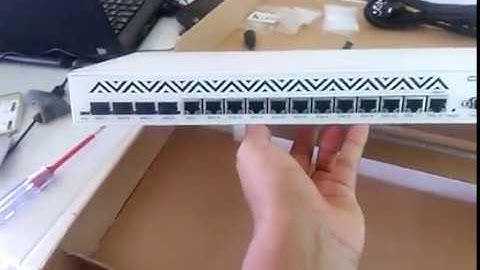 Unboxing Mikrotik CCR-1036-12G-4S