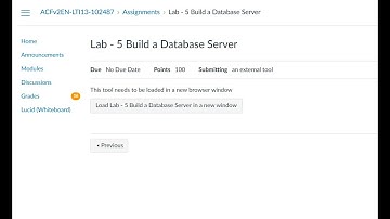 Lab - 5 Build a Database Server || AWS Academy Cloud Foundations