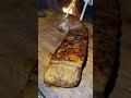 BBQ Pork Rainy Day 【Camping Solo】#shorts