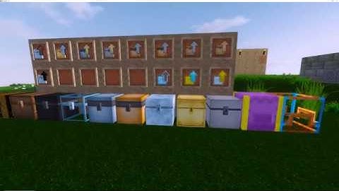 IronChest Showcase FTB Custom Direwolf 20 1.12.2 pack with textures