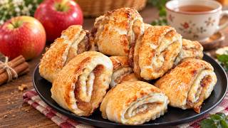This apple strudel was served to the British Queen at tea! Now I understand why!