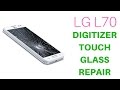 Lg l70 broken touch glass digitizer repair fix  crocfix