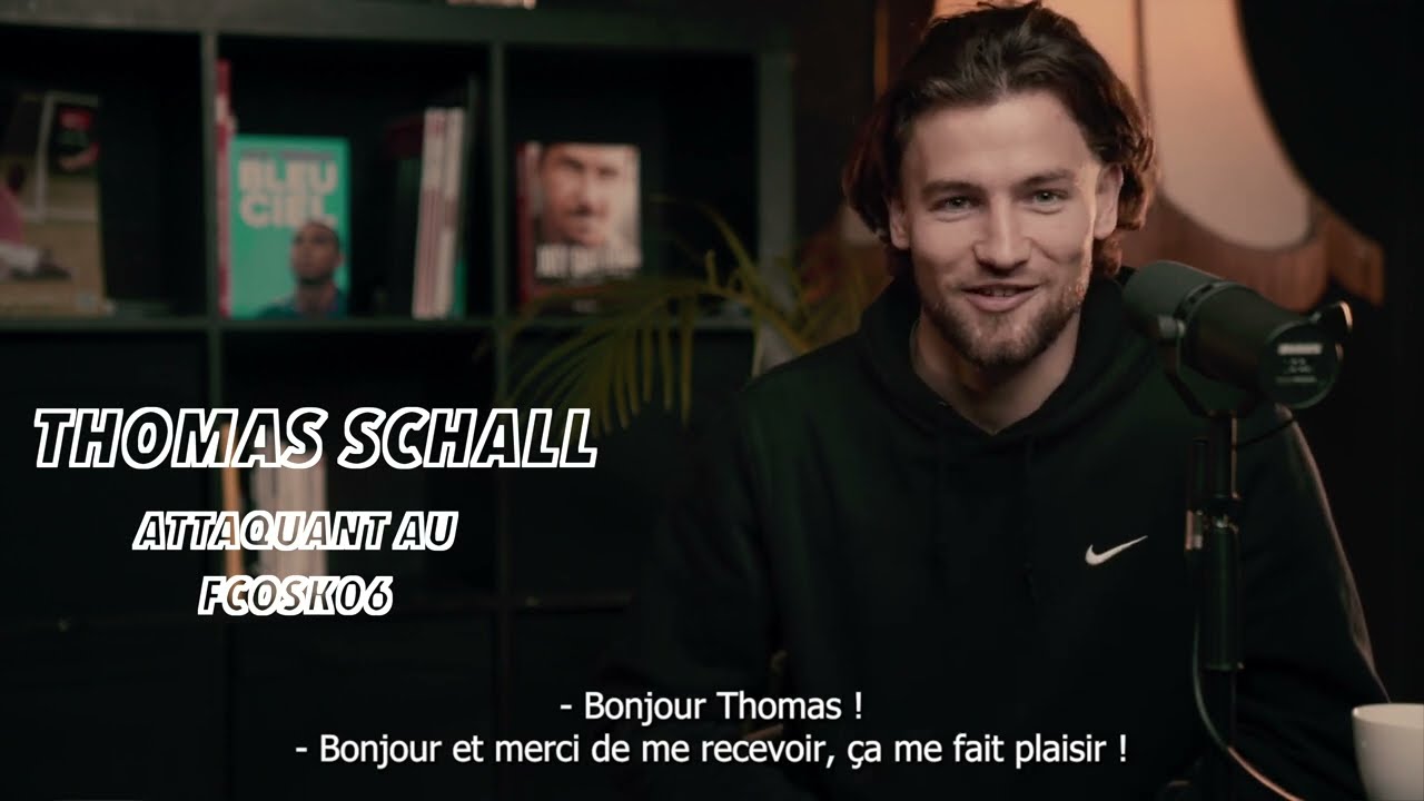 Interview de Thomas Schall attaquant du FCOSK06