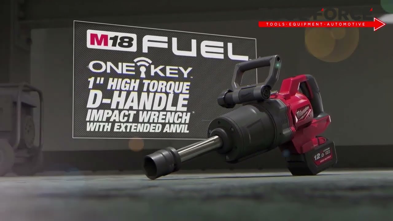 Milwaukee M18 1 Drive Extended Anvil D Handle Cordless Impact