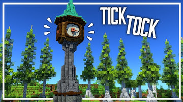 How to Build a Working Clock Tower | Minecraft Tutorial