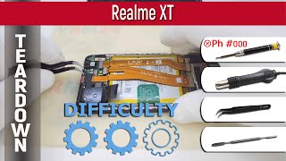 Как разобрать 📱 Realme XT (RMX1921) Разборка и ремонт