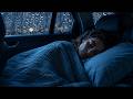 Sleep Instantly with Heavy Rain & Powerful Thunder in a Car on a Stormy Night