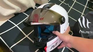 MT Helmet Stinger 2 2024 - Unboxing how to change visor Shopee PH