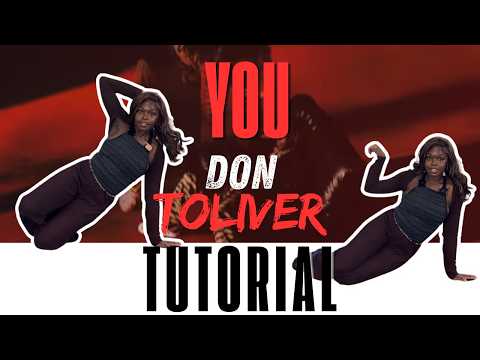You by Don Toliver* EASY DANCE TUTORIAL (beginner friendly)