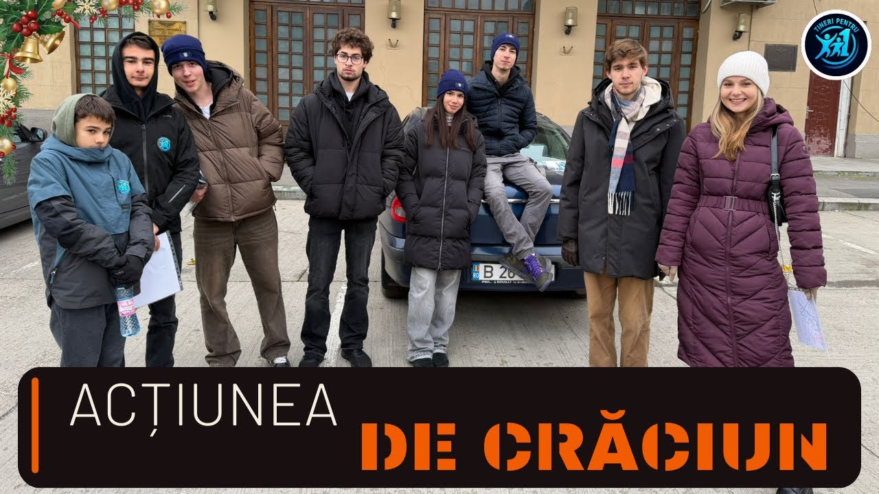 Am dăruit pachete cu mâncare caldă de Crăciun