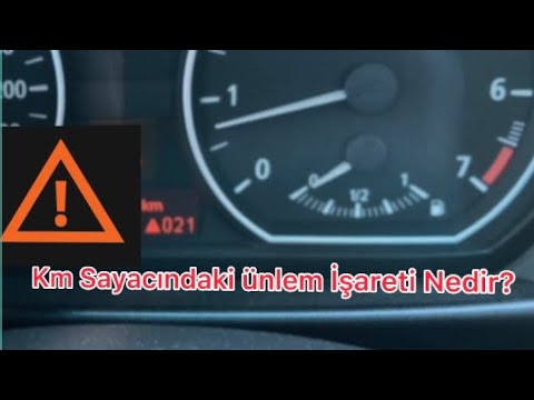 BMW KM SAYACINDAKİ ❗️ÜNLEM İŞARETİ NEDİR?