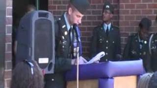 11/11/2010-Hiram High School JROTC Veteran's Day Ceremony 2010 (shortened version)