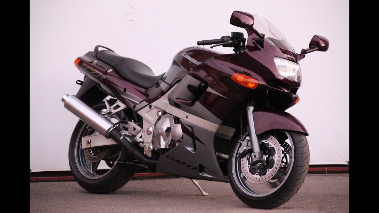 № 1855 Kawasaki ZZR 600 1998 год. - YouTube