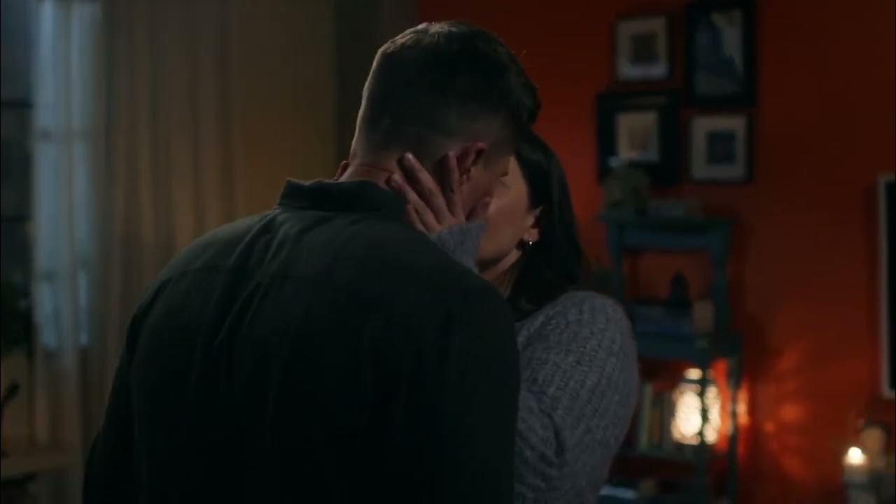 The Rookie 4x22 / Kissing Scene — Lucy and Tim (Melissa O