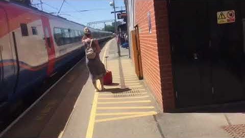 East Midlands Trains Class 222 Passing at West Hampstead thameslink