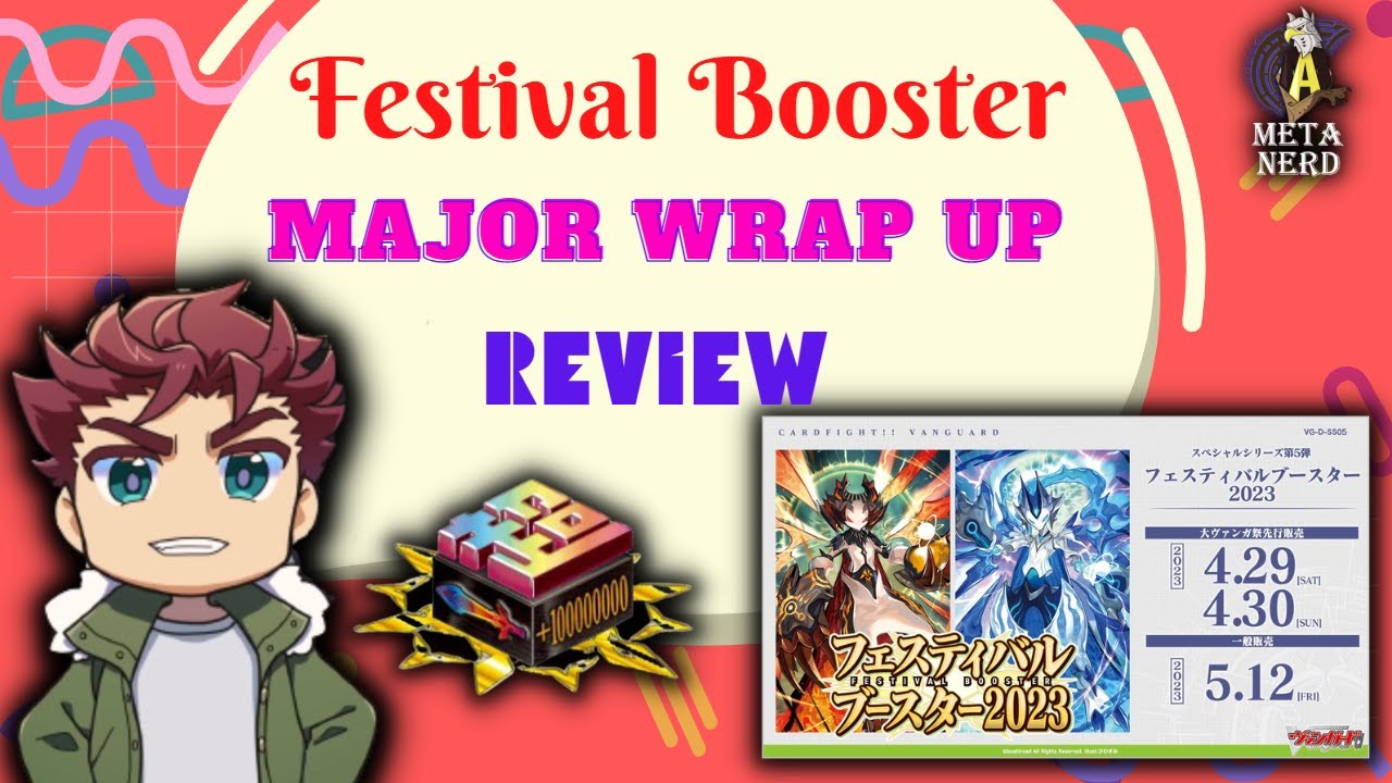 Festival Booster "Wrap Up" Support Review Cardfight!! Vanguard