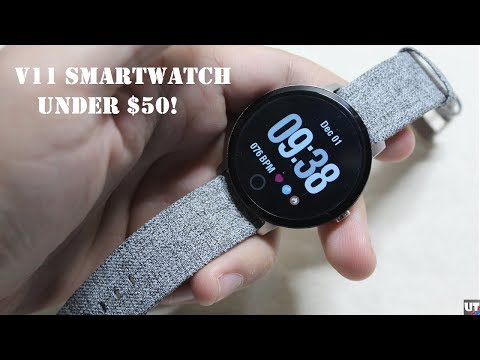 [English] New V11 Smartwatch Under $50 Unboxing & 1st Impressions!