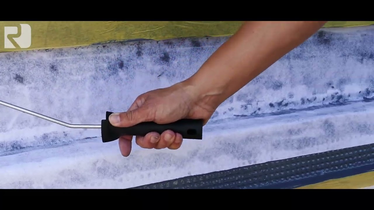 RALMO Anschlussflansch +  RALMO - Flüssigabdichtung ÖKO 1K – Verarbeitung