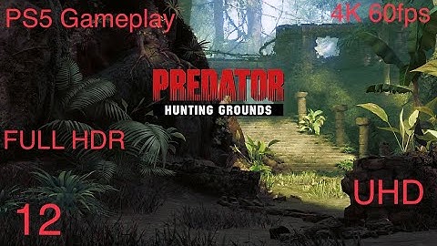 PS5 PREDATOR HUNTING GROUNDS Walkthrough Gameplay Part12 - (FULL GAME) PS5 Gameplay 4K 60fps