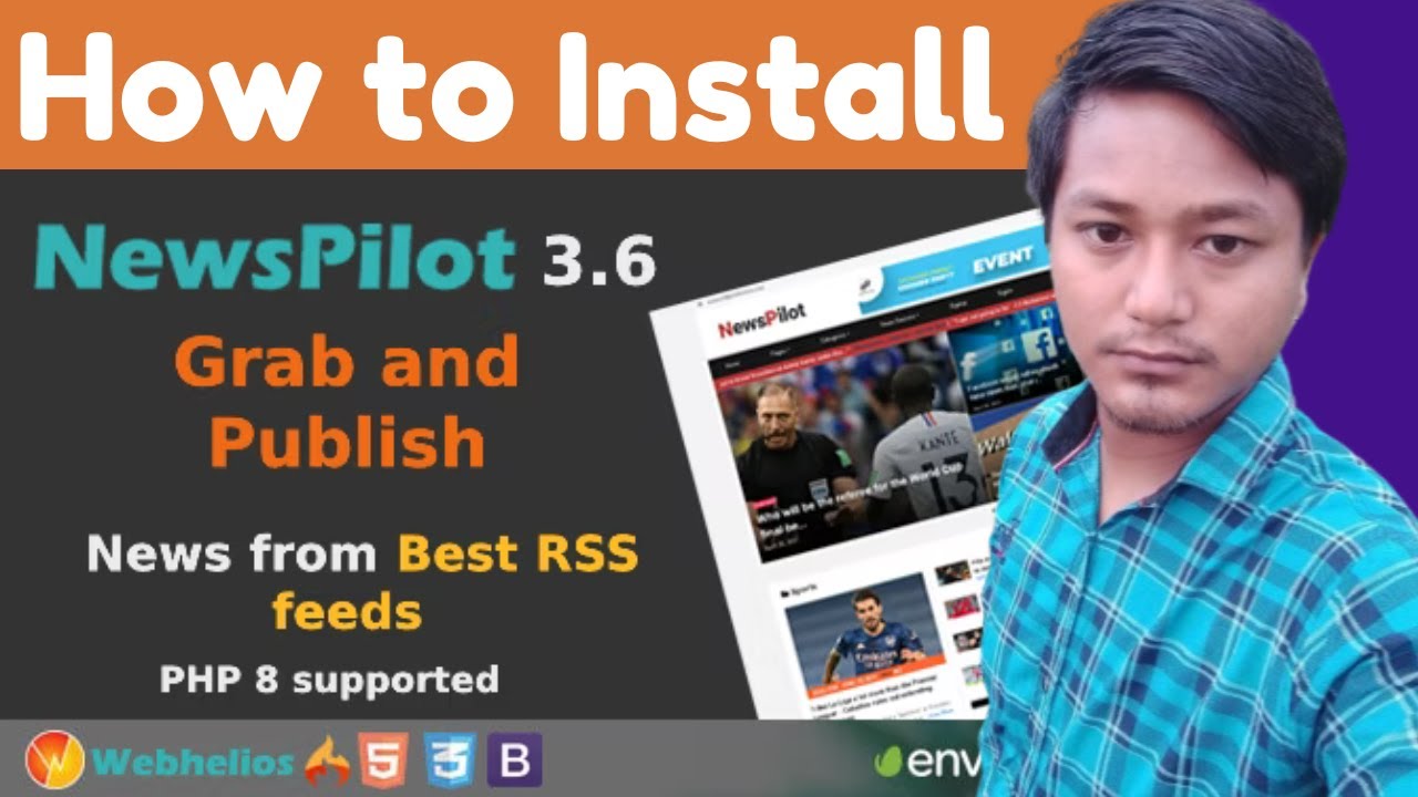 How to Install NewsPilot - Automatic News Aggregator & Script