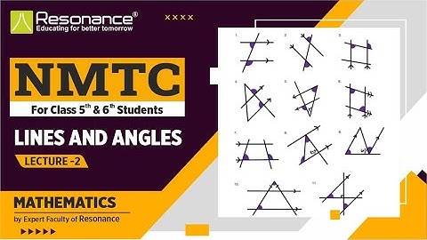 Lines and Angles L2 | Mathematics | NMTC For Class 5th or 6th Students