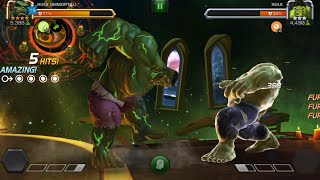 Hulk ( Imortal ) VS Hulk Amazing Fight Challenge🔥 Marvel Contest Of Champions Avengers Fight