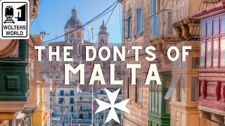 The Don'ts of Visiting Malta