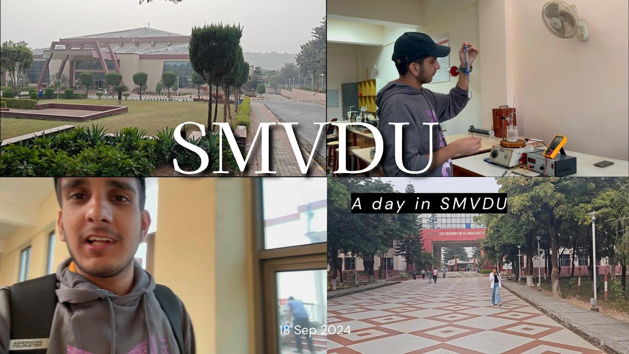 Experiencing the Academic day at SMVDU #smvdu