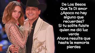 Christian Nodal ft. Belinda De Los Besos Que Te Di Letra