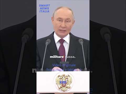 Video Putin accusa 'La NATO si prepara alla guerra contro la Russia'