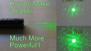 How To Make A Laser Much More Powerful!