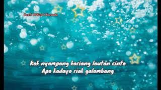 Lagu Minang Seso dalam panantian karaoke with lyrics (Rani chania)