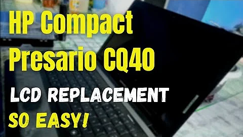 How to Replace LCD screen for HP Compact  Presario CQ43