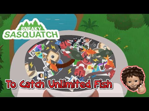 Sneaky Sasquatch - Catch Unlimited Fish without Restriction (Gold Fish)