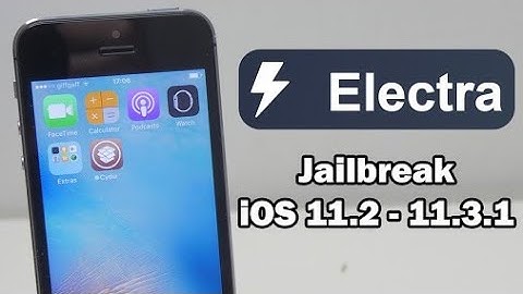 How to Jailbreak iOS 11.2 – 11.3.1 Using Electra & Install Cydia Without Computer on iPhone, iPod to