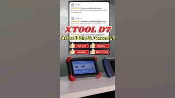 Working on a tight budget? The XTOOL D7 is a reliable scanner with wide vehicle coverage!
