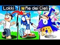 DIVENTO da LOKKI a SONIC RE DEI CIELI su SPEED SIMULATOR su ROBLOX ITA!!