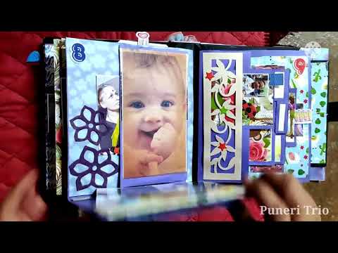 Video: Menguasai Teknik Buku Skrap: Album Untuk Bayi Yang Baru Lahir