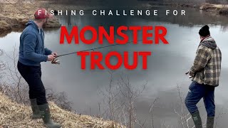1v1 Fishing Challenge for Monster Trout!