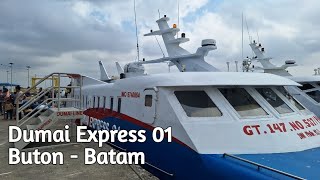 Kapal Penuh Liburan Sekolah, Kapal Mewah Dumai Express 01, dari Buton ke Batam