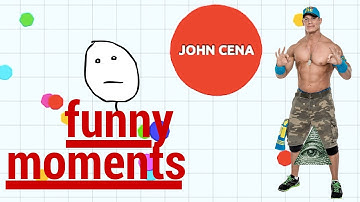 FUNNY MOMENTS WITH JOHN CENA // agar.io