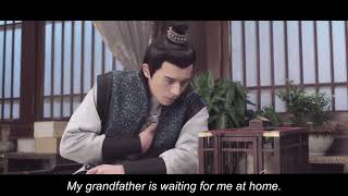 He found a remedy to relieve the pain (I'm a Pet at Dali Temple E01)Cdrama hurt scene/sick male lead