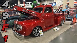 1949 Ford F1 Truck by Ekins Garage at SLC Autorama 2024