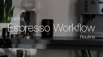 Morning Espresso Workflow Routine | Rancilio Silvia V6 and Eureka Mignon Silenzio