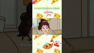 Pizza Party Valentine's Day Song for Kids! ﻿🍕﻿﻿💖﻿ Cooking Brain Break #shorts