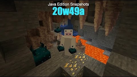 Sculk Sensors! - Caves and Cliffs Update Snapshots