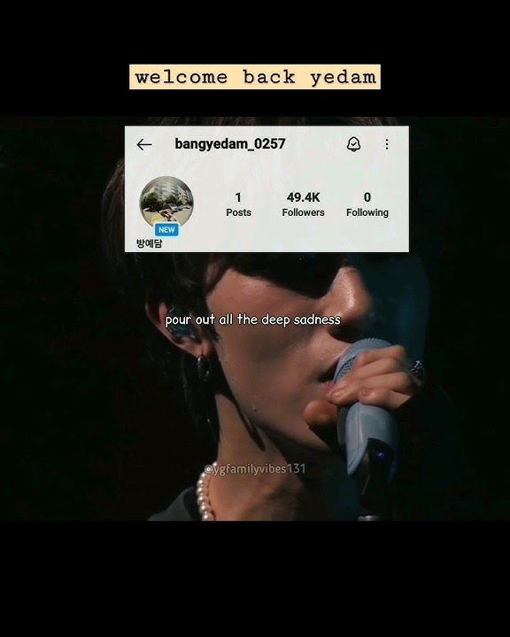 [7/5/23] Yedam just opened his own IG Account😍 #welcomebackyedam #bangyedam #yedamisback